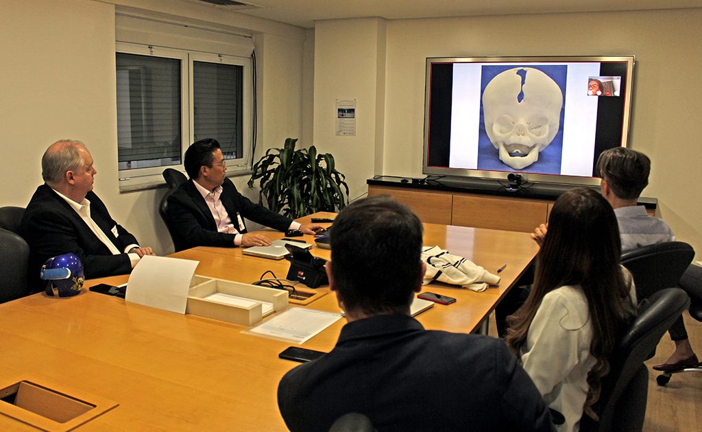 Núcleo de Cranioestenose e Assimetrias Craniofaciais utiliza biomodelagem como parâmetro corretivo na estratégia de programação cirúrgica