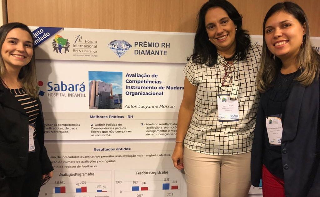 Sabará recebe prêmio RH Diamante Sabará recebe prêmio RH Diamante