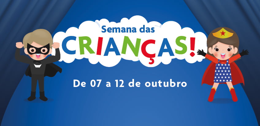 Semana das Crianças tem atrações todos os dias
