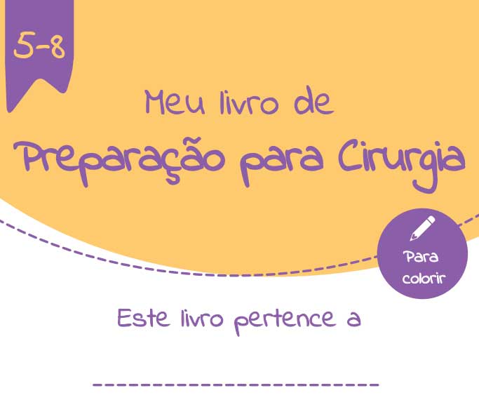 Pacientes pré-cirúrgicos recebem material humanizado da Equipe de Child Life Pacientes pré-cirúrgicos recebem material humanizado da Equipe de Child Life
