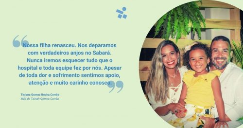 Tainah – a guerreirinha que venceu o COVID-19 e a SIM-P
