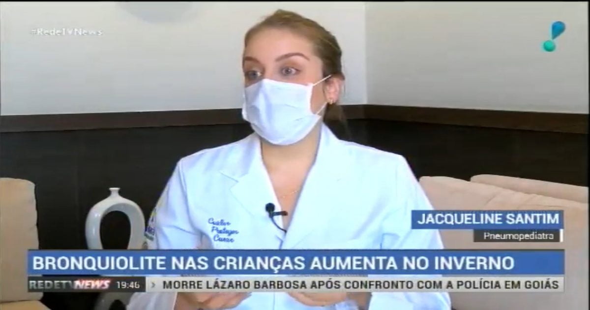 Pneumopediatra fala sobre a diferença entre gripe e bronquiolite na Rede TV! Pneumopediatra fala sobre a diferença entre gripe e bronquiolite na Rede TV!