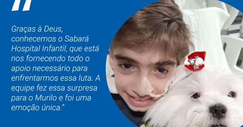 Visita da cachorrinha de estimação colabora para o cuidado durante a diálise- mais uma ação de humanização do nosso Hospital 