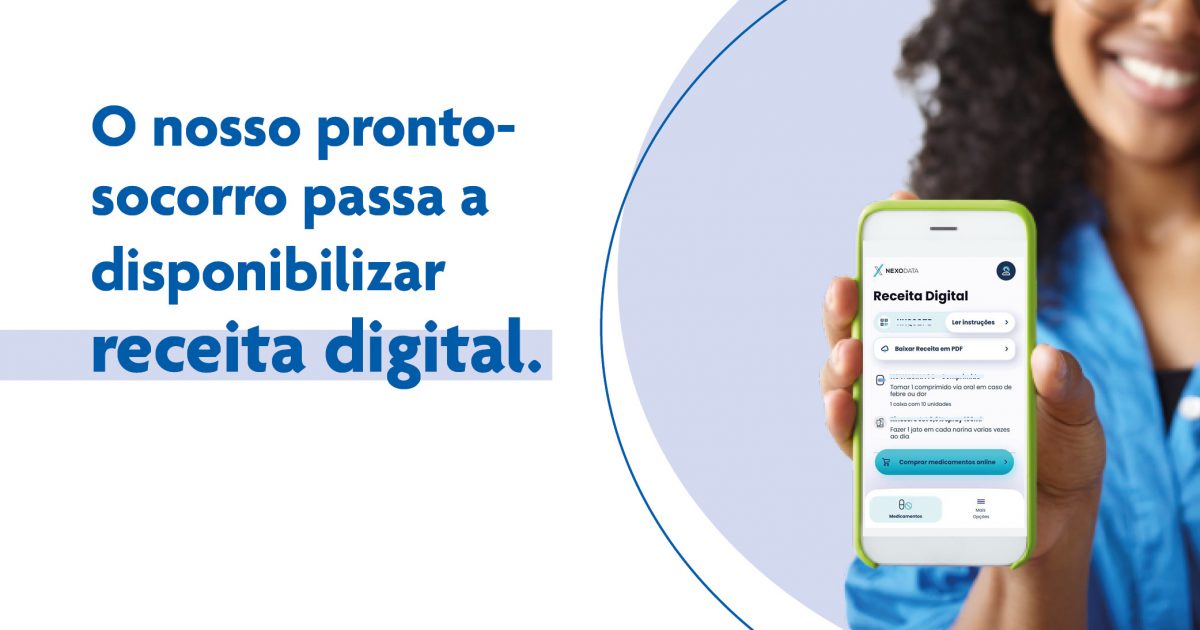 Pronto-socorro passa a disponibilizar receita digital Pronto-socorro passa a disponibilizar receita digital