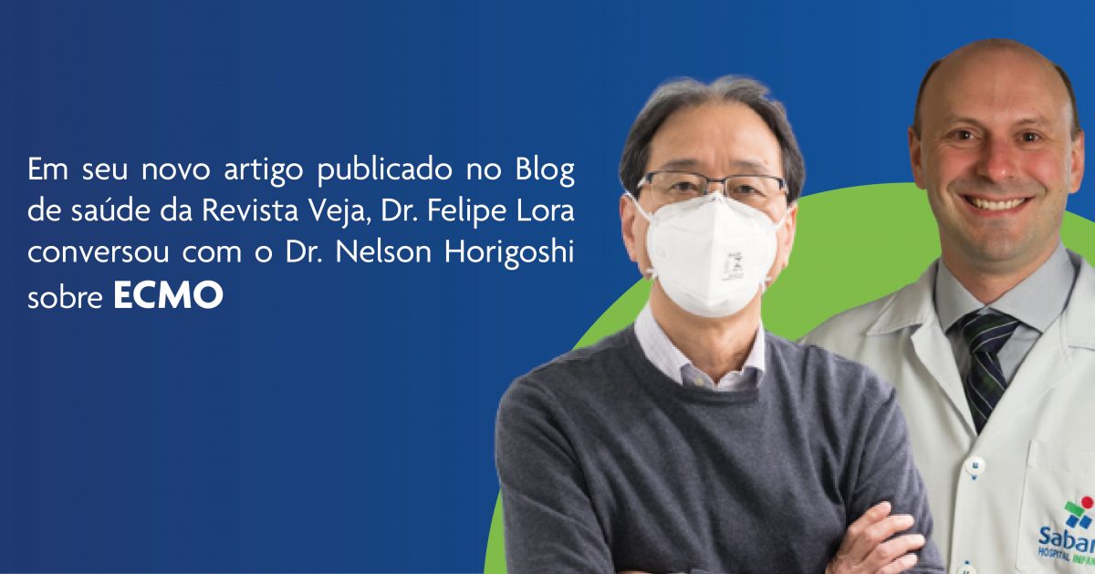 Dr. Nelson Kazunobu Horigoshi é o entrevistado do Blog Saúde da Veja sobre ECMO Dr. Nelson Kazunobu Horigoshi é o entrevistado do Blog Saúde da Veja sobre ECMO