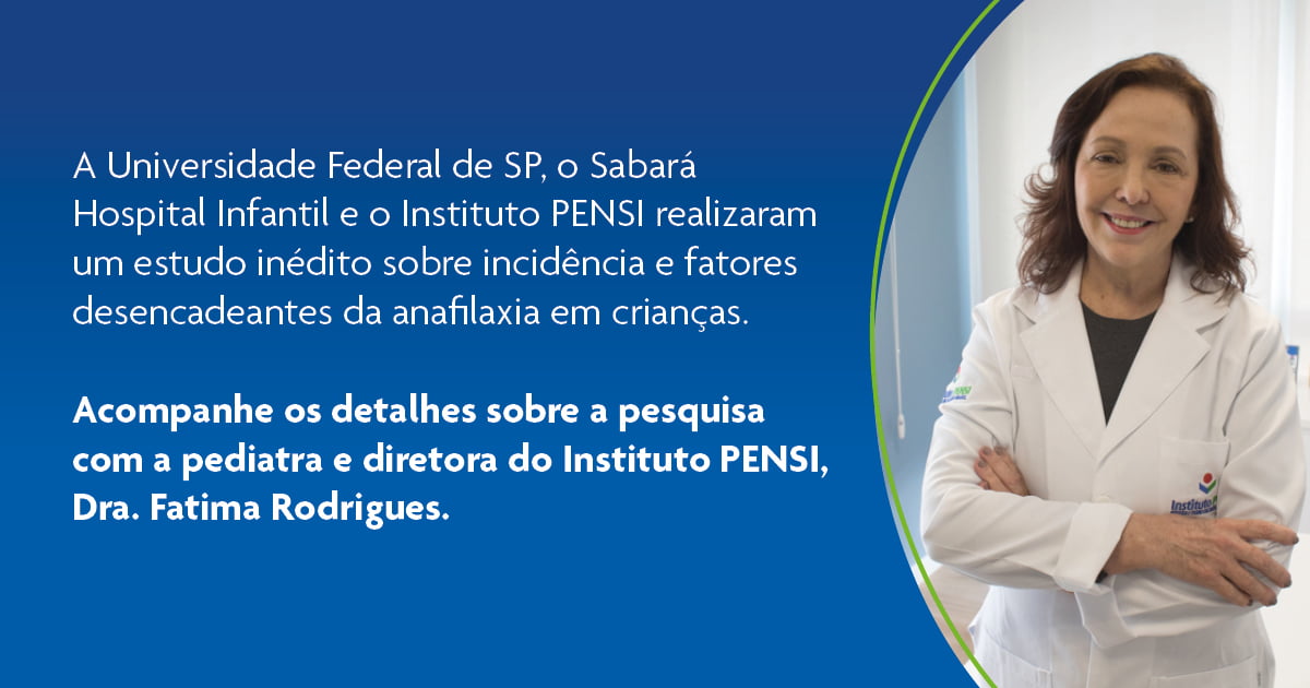 Dra Fátima Rodrigues fala sobre Anafilaxia para a Revista Crescer Dra Fátima Rodrigues fala sobre Anafilaxia para a Revista Crescer