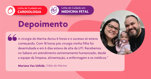 A história de um bebê cardiopata