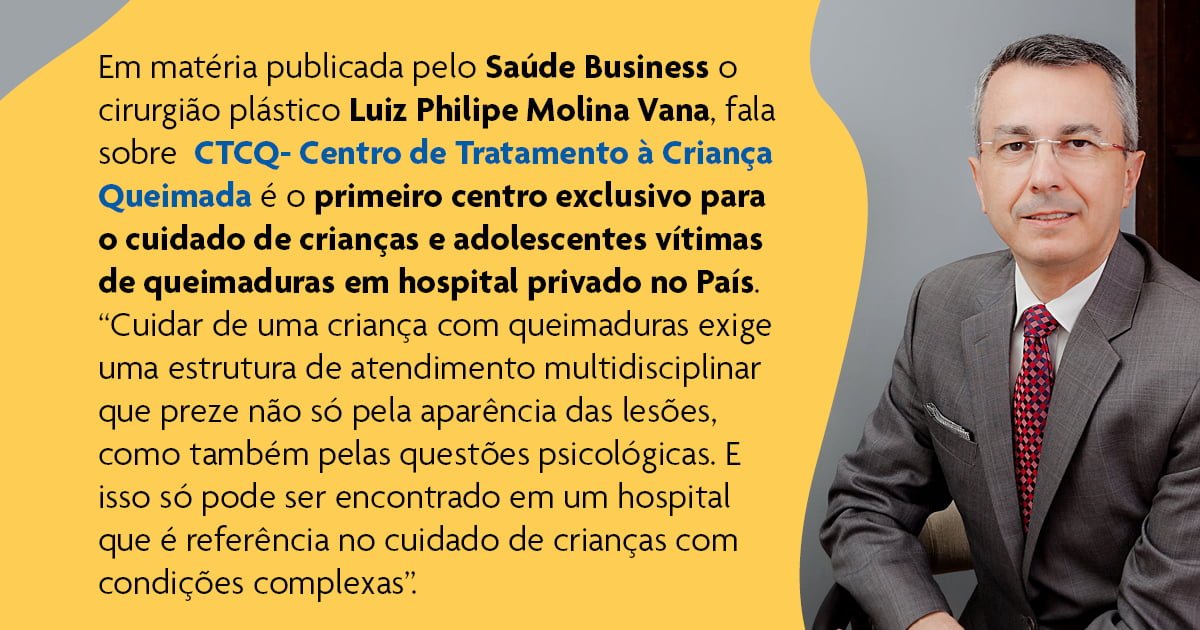 Sabará Hospital Infantil inaugura o Centro de tratamento de Crianças Queimadas Sabará Hospital Infantil inaugura o Centro de tratamento de Crianças Queimadas